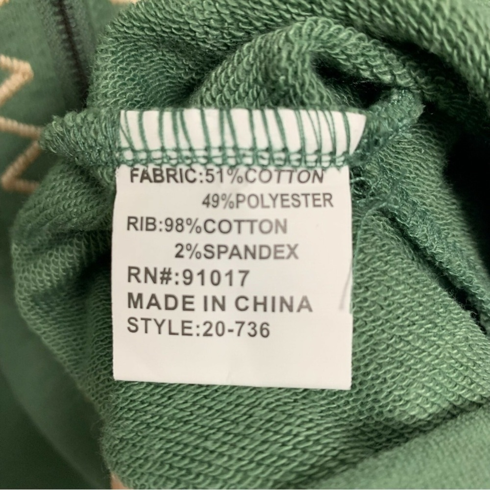 Solitaire Green Embroidered Utility Jacket - Picture 6 of 7